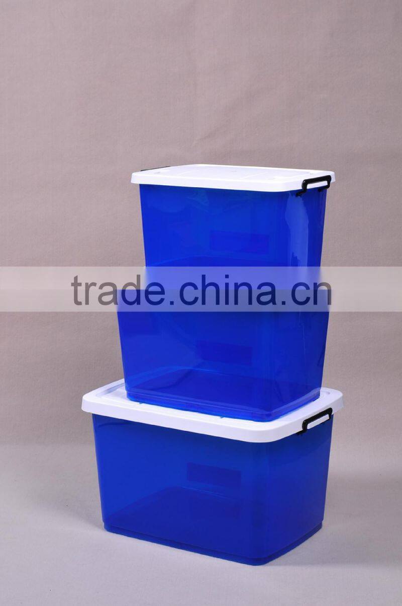 42Lplastic storage Box / Finishing Box with wheel cover and lock