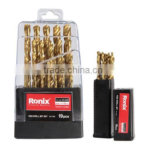 RONIX (HSS Drill Bit) GOLDEN DRILL BIT RH-5551/ RH-5580 COBALT DRILL BIT RH-5501 / RH-5520