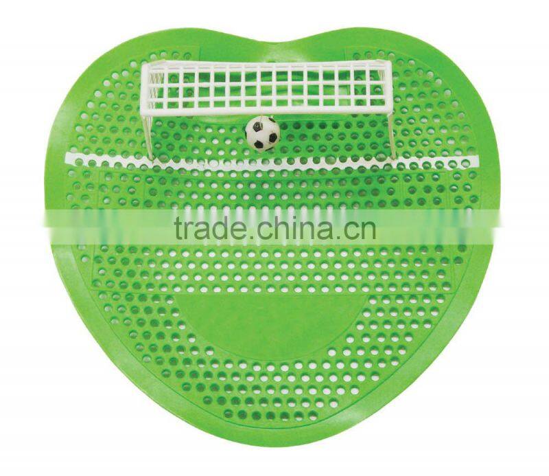 Funny football urinal screen