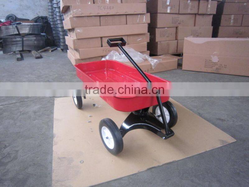 full steel useful garden kids wagon cart