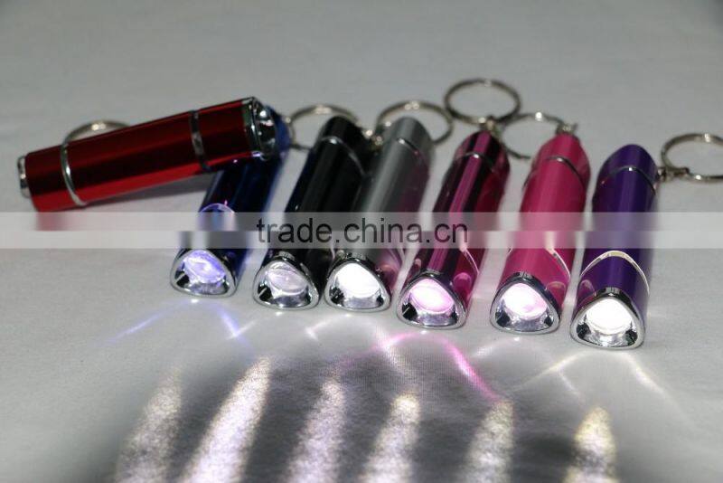 Promotional Mini size Aluminum alloy LED light torch , Outdoor camping flashlight