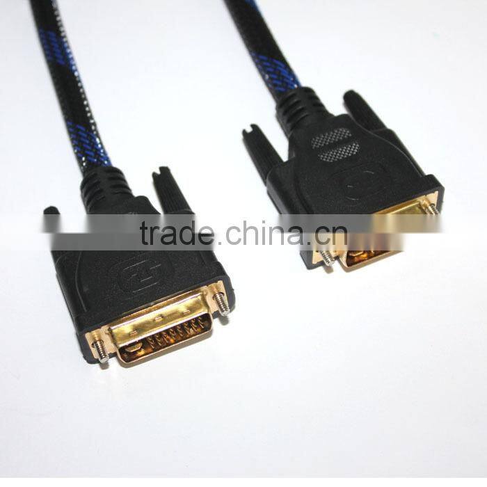 Factory price of Good quality DVI 24+5 Pin Male to DVI 24+5 Pin Male with OEM service H