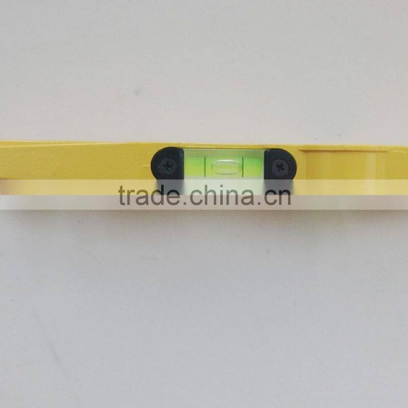Cast aluminum scaffold boat spirit level