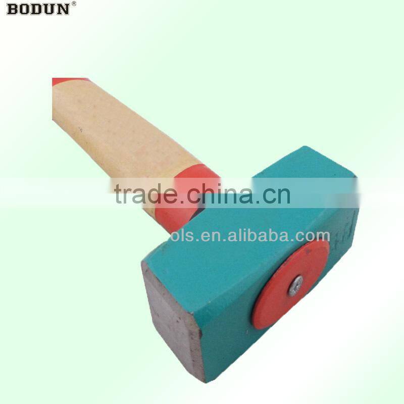 H2018 Wooden handle safety sledge hammer