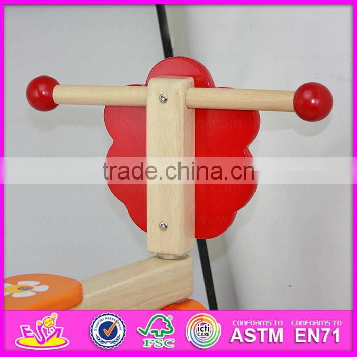 2015 Wholesale Children Baby Trike Toys,Cheap Safety Wooden Tricycle For Kids,Cute lion deisgn wooden baby tricycle toy W16A014