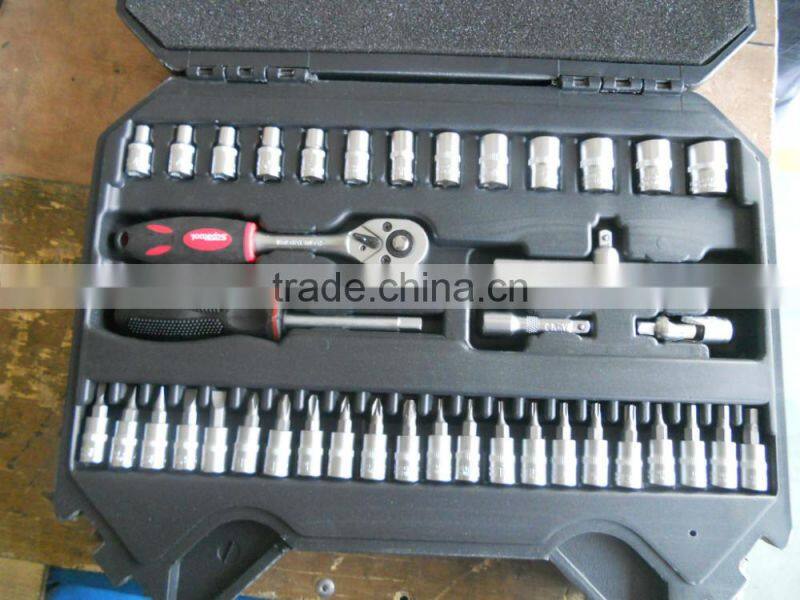 SS8040A01 socket set, socket with ratchet handle,socket wrench set,hex socket set screws,socket set screws