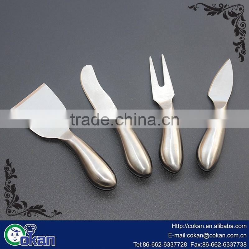 Small size stainless steel cheese fork,cheese knife/spatula/turner,cheese tool CK-KS025