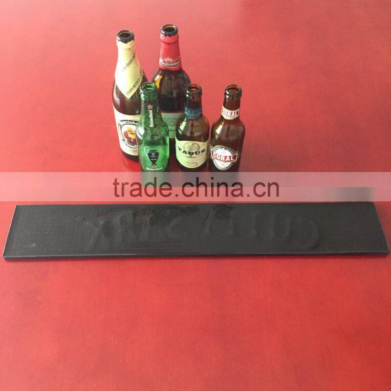 3D Factory Supply PVC Rubber Beer Mat Bar Drip Mat