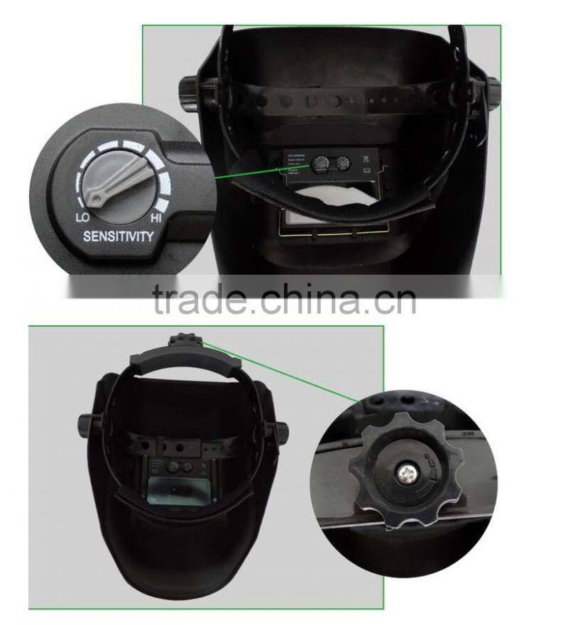 Auto darkening welding helmet custom