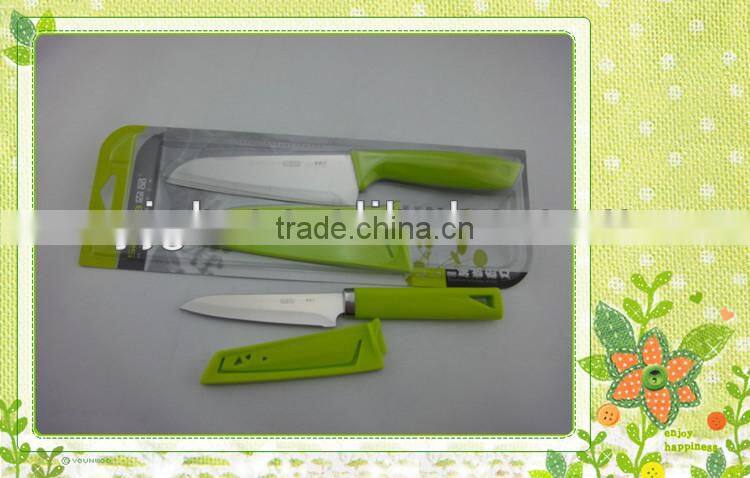 Modern family new design kitchen cutlery paring knife collection knife set with protector