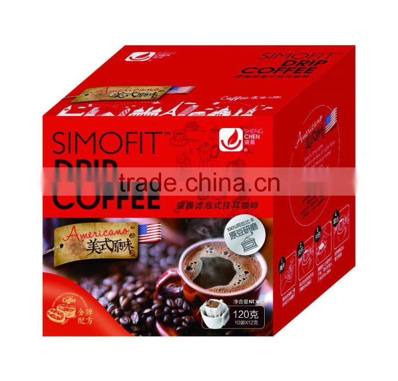 2016 hot sale customized ingredients fda approved slimming coffee with good tasty