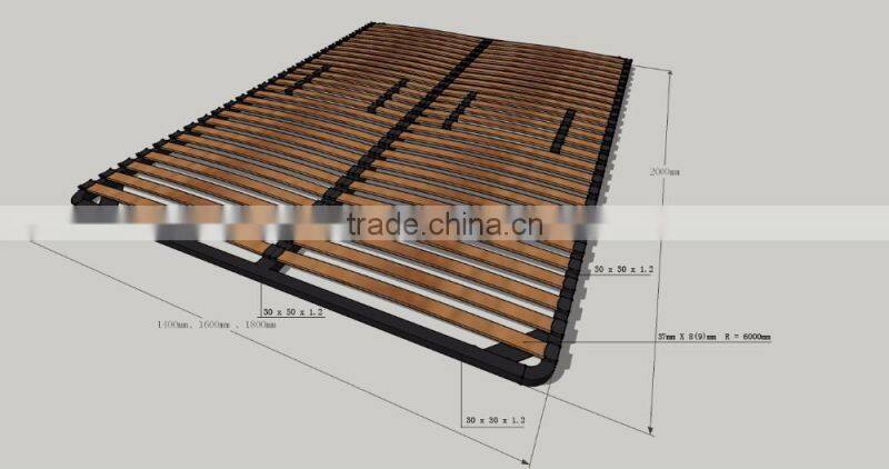 Professional Manufacturer hotel and homewooden slats bed frame