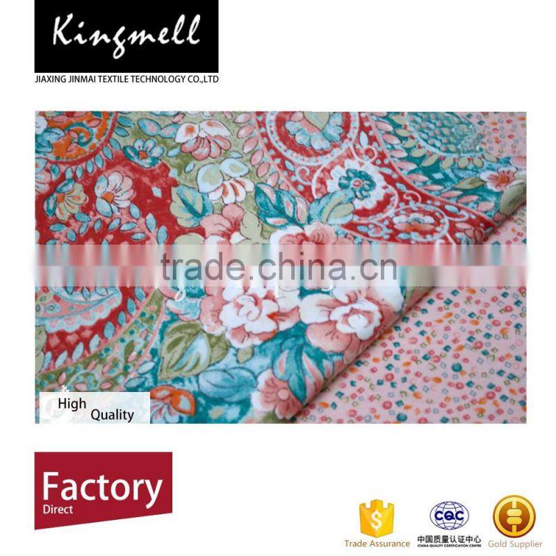 China Hot Wholesale Oriental Twill Printed 100% Cotton Fabric