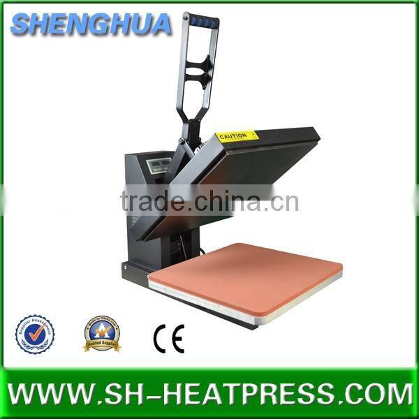 swing heat press sublimation machine for print tshirt logo label stickers