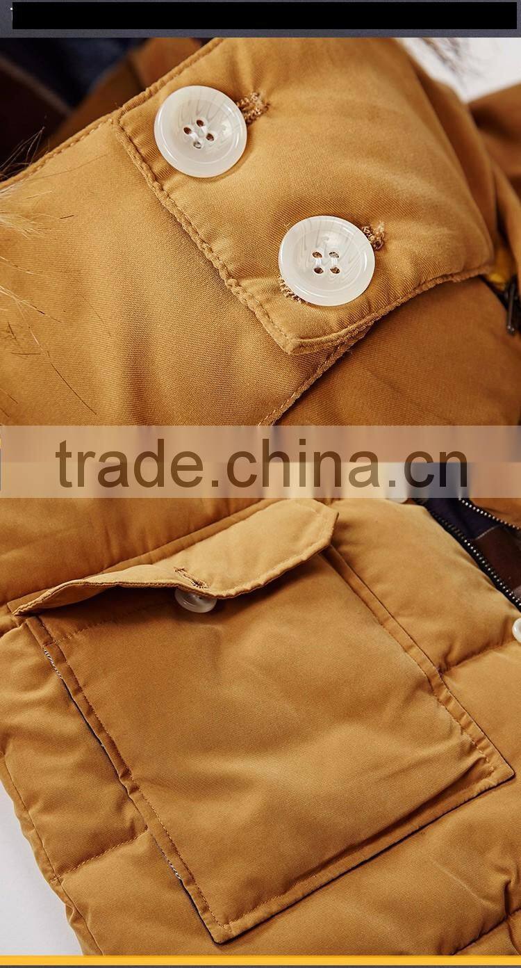 Manufactorying China Supplier 2016 Fashion thicken Cheap Men Winter Coats with hoodie