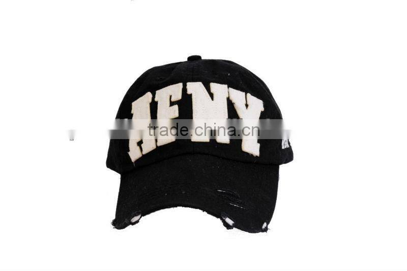 OEM manufactory 6 panels letters embroidery casual baseball caps wholesale
