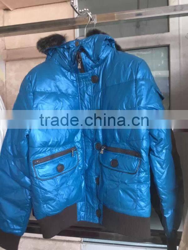 GZY 2016 Most popular design cheap price winter coats wholesale women coat