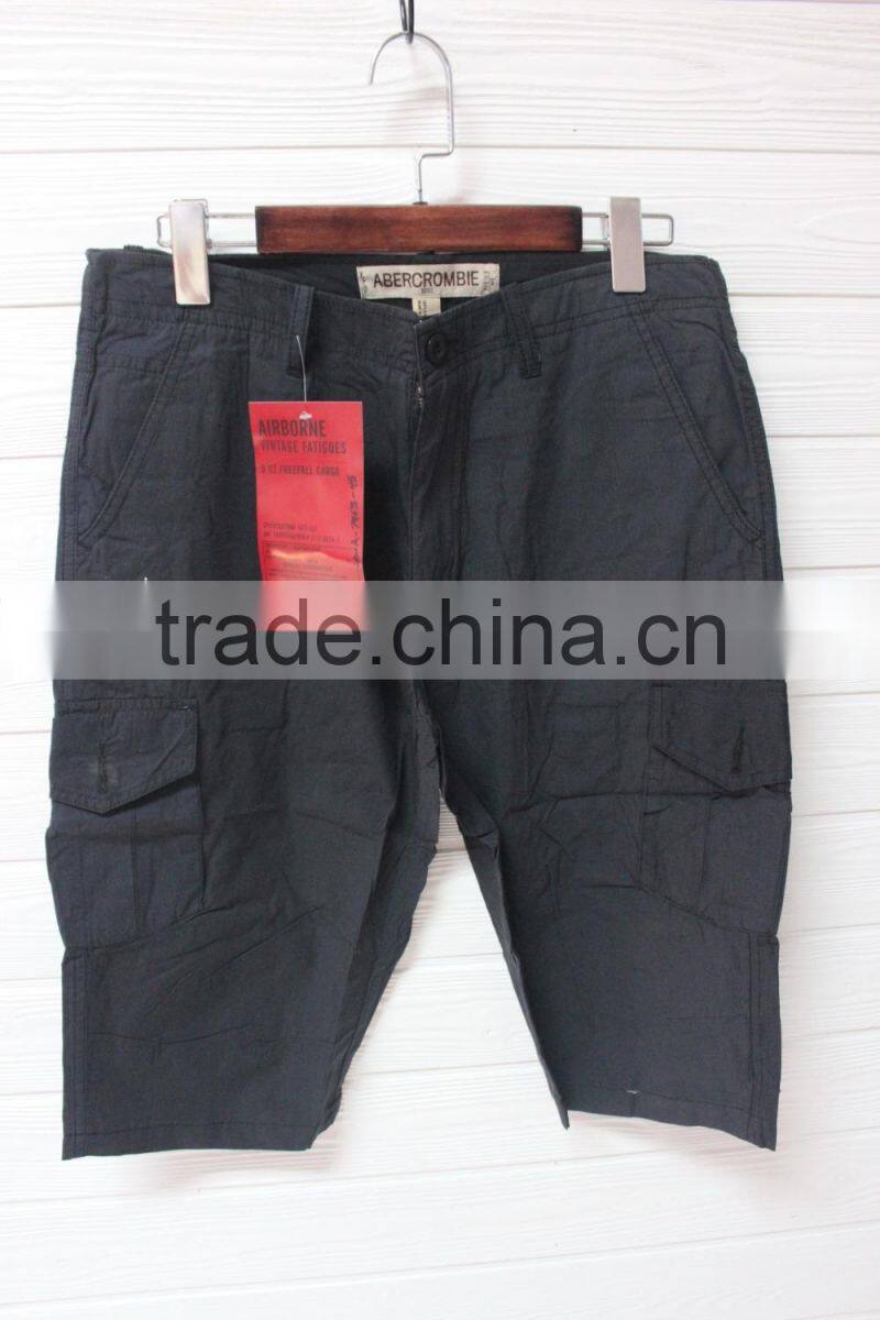 GZY with side pockets cheap wholesale man's cargo short pants