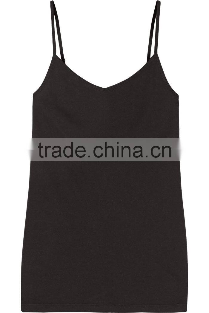 Fitness black ladies sexy vest