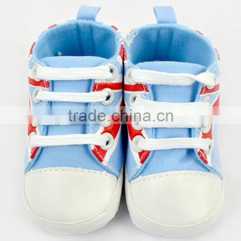 Bulk Wholesale Baby Newborn Boy Stylish Sneaker Baby Crib Shoes LBF2015122308