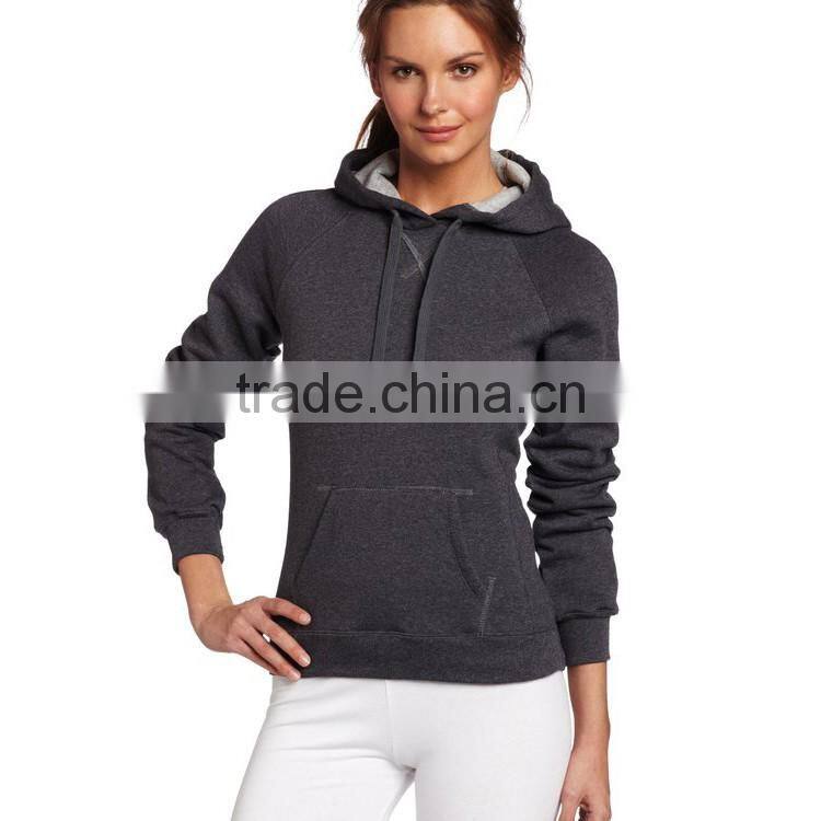 Bulk Designer Different Color Hot Sale Plain Design Fashion Pullover Women Hoodie