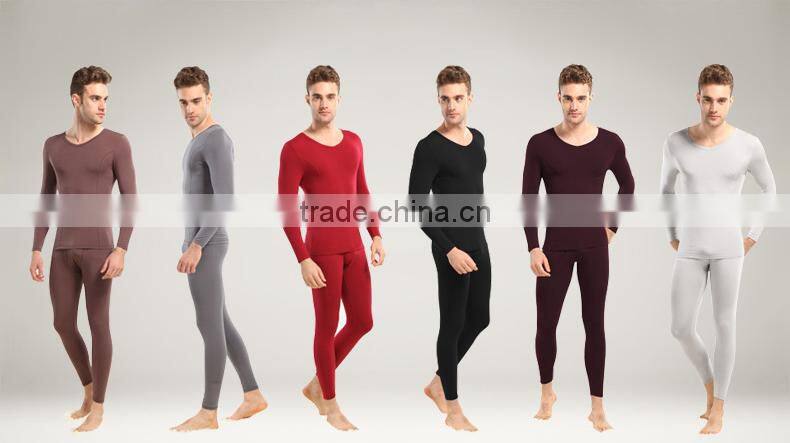 Custom Wholesale Comfortable Plain Couple Thermal Thin Pajamas