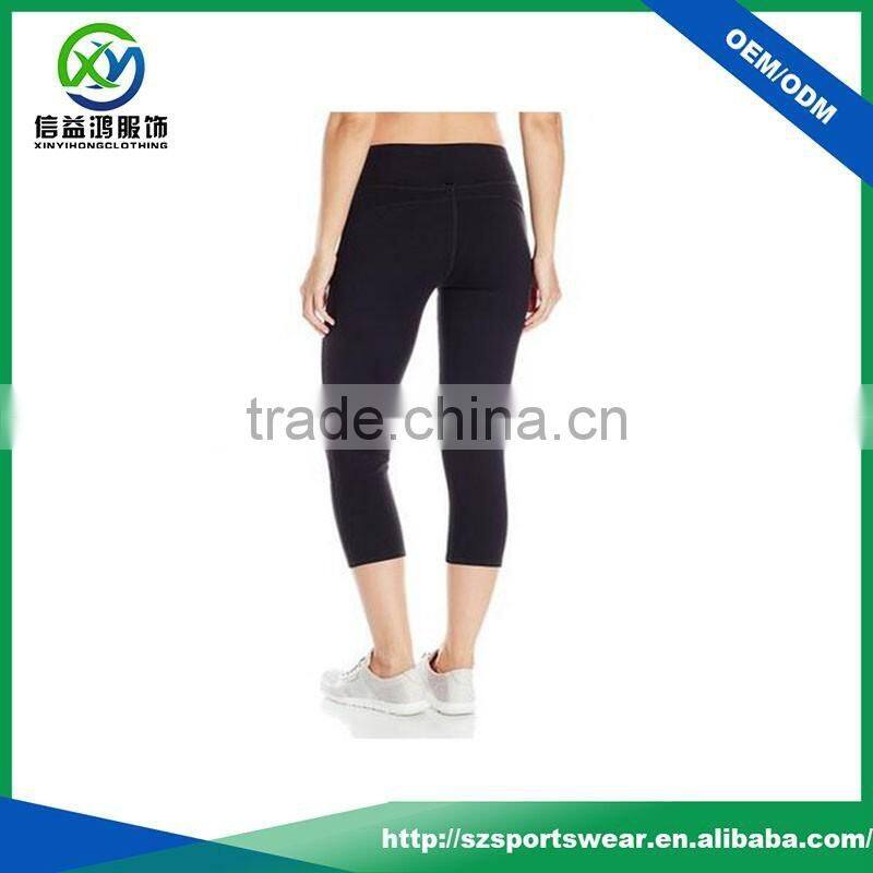 2017 High quality OEM service slim fit naturally breathable fitness leggings, yoga tights for women