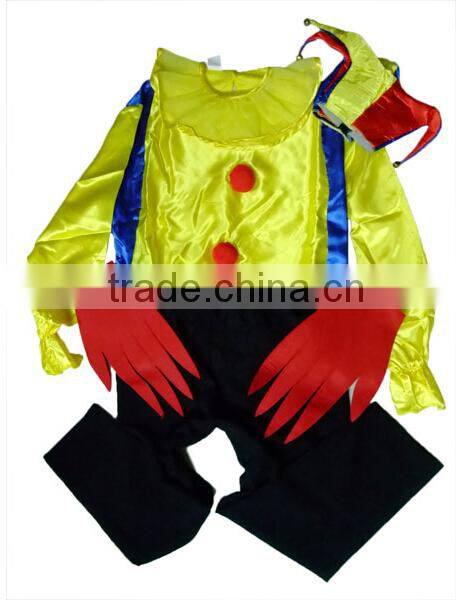 halloween party supplies Adult Clown Costumes magic show masquerade funny suit