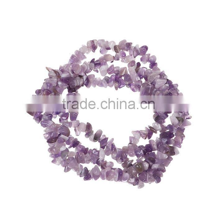 Amethyst Gemstone Loose Chip Beads Irregular Mauve