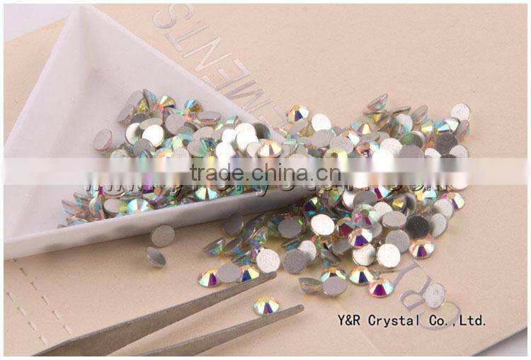SS3/SS4/SS5/SS6 small size of 10gross crystal flat back stones for nails art
