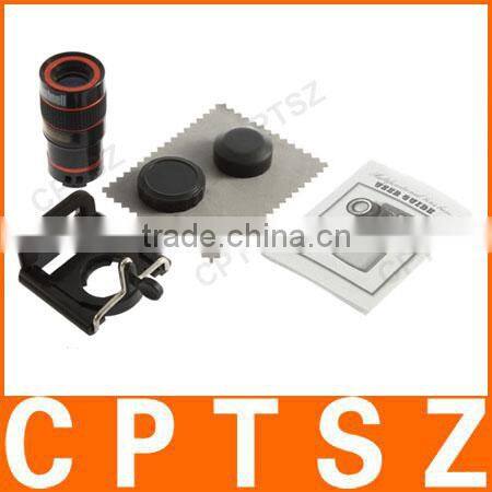 8X Optical Zoom Telescope Camera Lens for Mobile Cell Phone