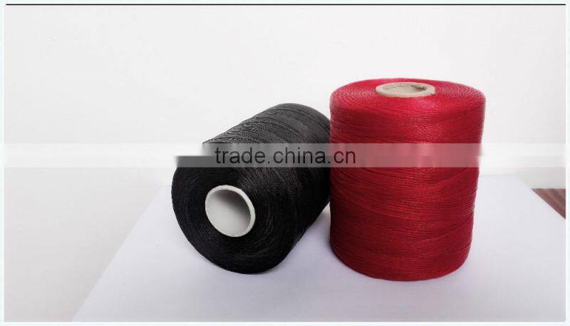 100% polyester waxed ,Sitching thread for shoes ,0.8MM,1.0mm.1.1MM
