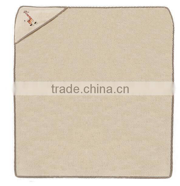 China manufacturer 100% cotton baby hooded towel