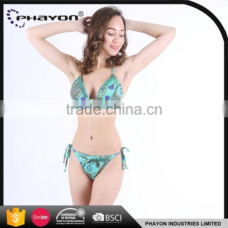 High Quality Coverup Push-up Hot Sexy Girl Open Photo Bikini