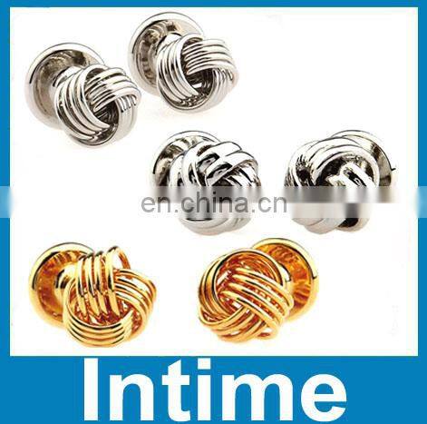 fashion crystal cufflinks button knot cufflinks best man cufflinks