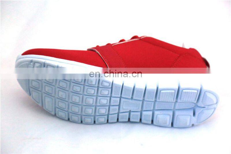 Wholesale red men shoes sports sneaker phylon running shoes mesh