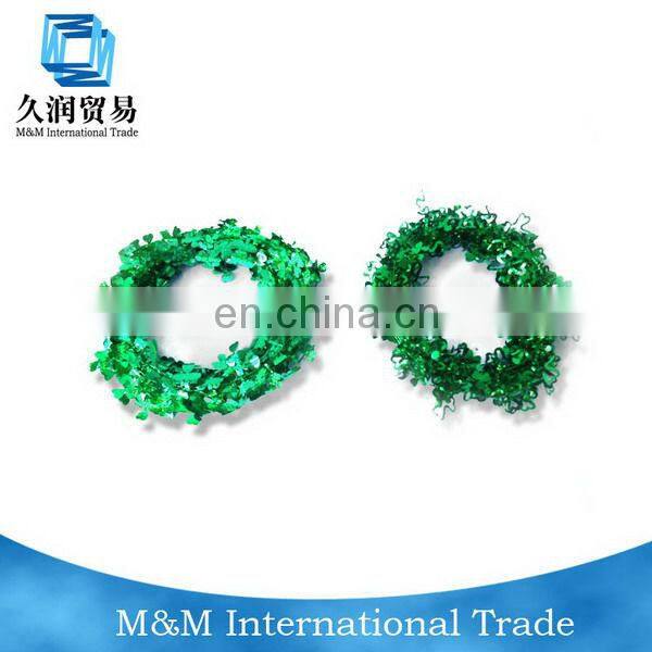 wedding christmas garland with christmass tree, snowflake pendant