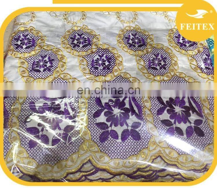 Feitex African Bazin Riche Embroidery Dress,Guinea Brocade Embroidery Fabric,Lace Fabric