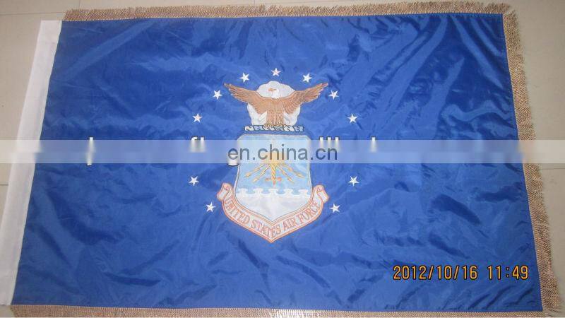 custom embroidery nylon flag