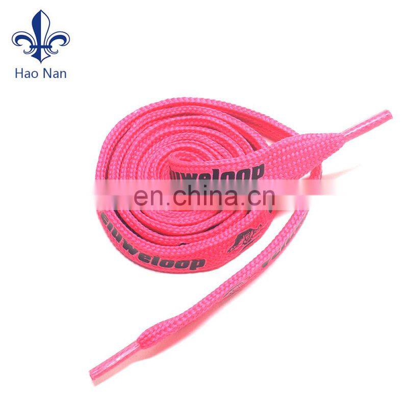 Promotional Customized Coloured Shoelaces Foot Rope