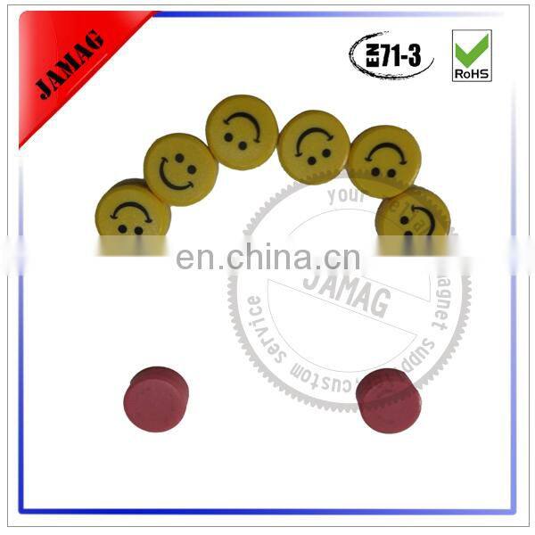 Jammymag plastic covered strong magnetic whiteboard magnet
