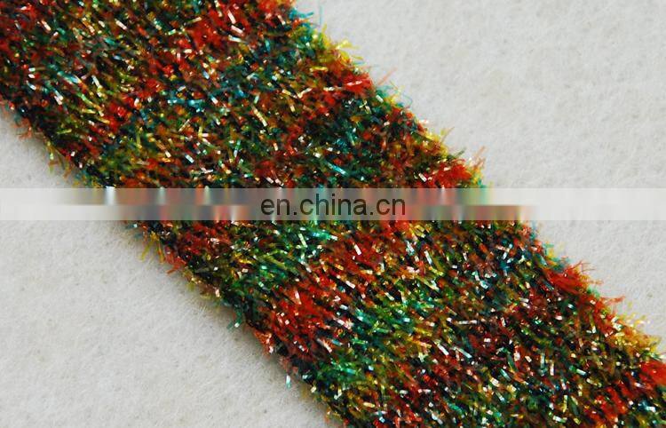 Colorful Fur design for winter ribbon trimming