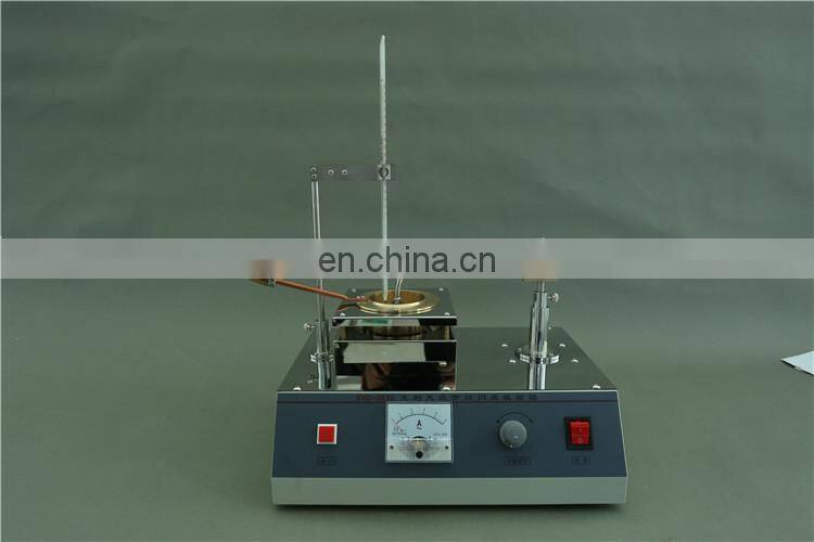 China SYD-3536 electric Bitumen Asphalt Cleveland Flash Fire Point Test Meter