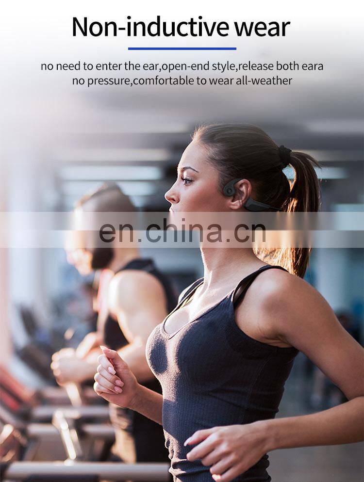 Golden Sky Wireless Sports Bluetooth Earphone Bone Conduction Speakers Running Headphone Motorcycle Headset Factory Wholesale