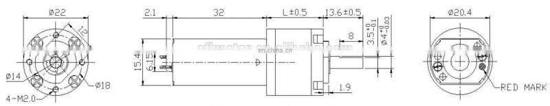 3v 6v 12v high torque 20mm 180SHV dc planetary gear motor