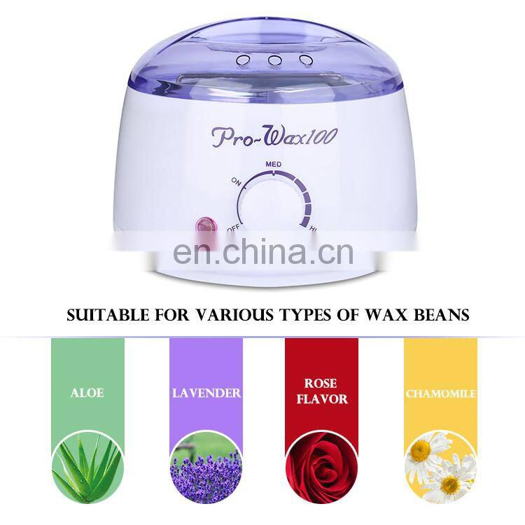 Hair Removal Electric Wax Warmer Machine Heater Hair Removal Sets Waxing Kit For Painless at Home Waxing