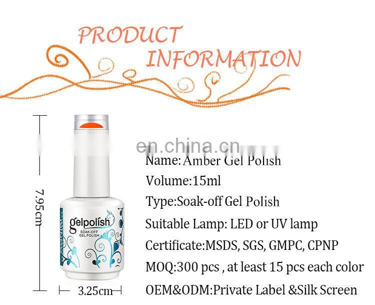Private Label Nail Art Supplies 15 Ml Nail Polish Gel RONIKI Gel Nail Polish UV Gel