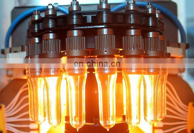 Semi automatic plastic bottle blowing machine price for PET preform