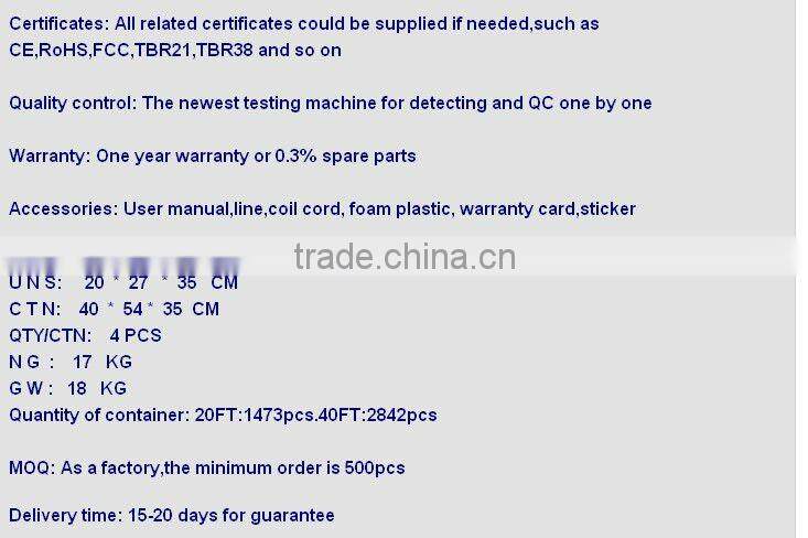 Wooden Antique Telephone, Caller ID Phone