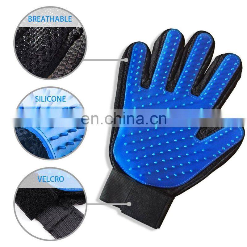 Pet Hair Remover Glove Pet Gloves Dog Grooming Glove for Animal Shedding